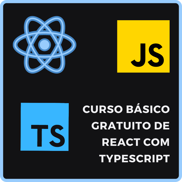 Curso básico gratuito de React e Typescript.
